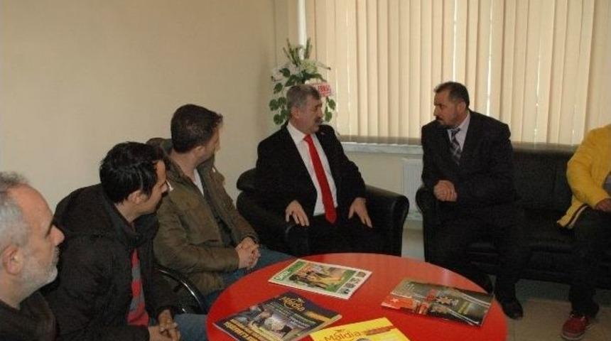 Yeşilyurt Belediye Başkanı Polat’tan Asgd’ye Ziyaret