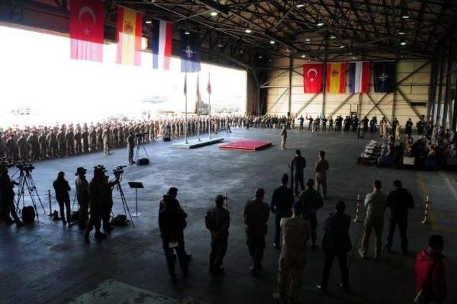 Adana'da Hollandalılar, Patriot Hava Savunma Sistemini İspanyollar'a Devretti (2)