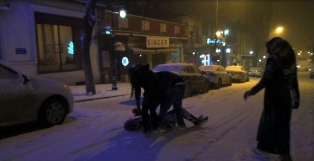 Kars&rsquo;ta Kar Yaığışı