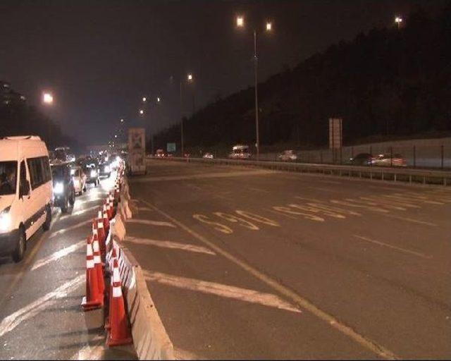 Fsm Köprüsü'ndeki Çalışmalar Trafikte Yoğunluğa Yol Açtı