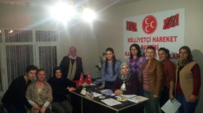 Mhp&rsquo;li Kadınlar Haziran Se&ccedil;imine Odaklandı
