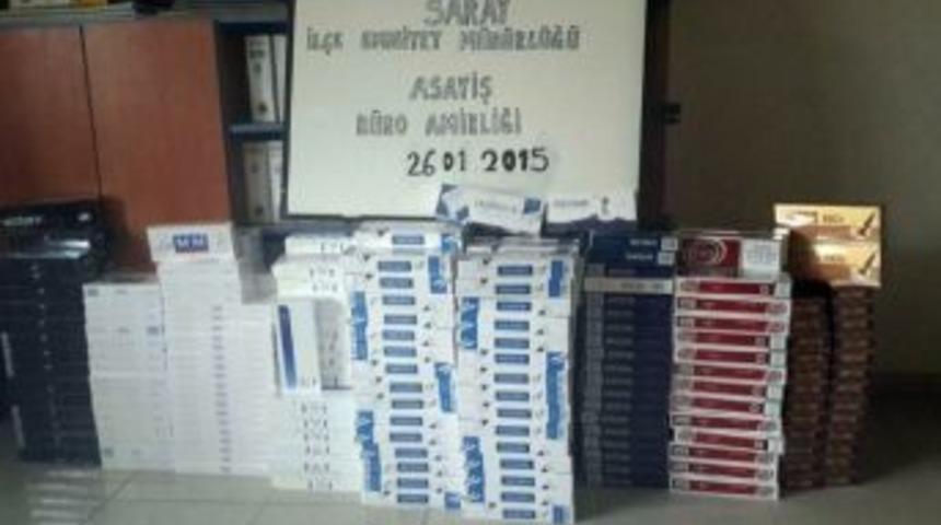 Tekirdağ&rsquo;da 4 Bin Paket Ka&ccedil;ak Sigara Ele Ge&ccedil;irildi