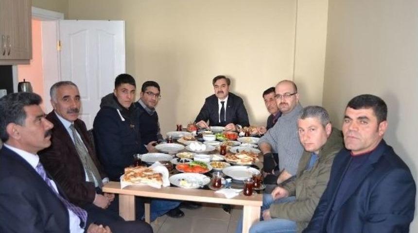 Başkan &Ccedil;oban Gazetecilerle Bir Araya Geldi