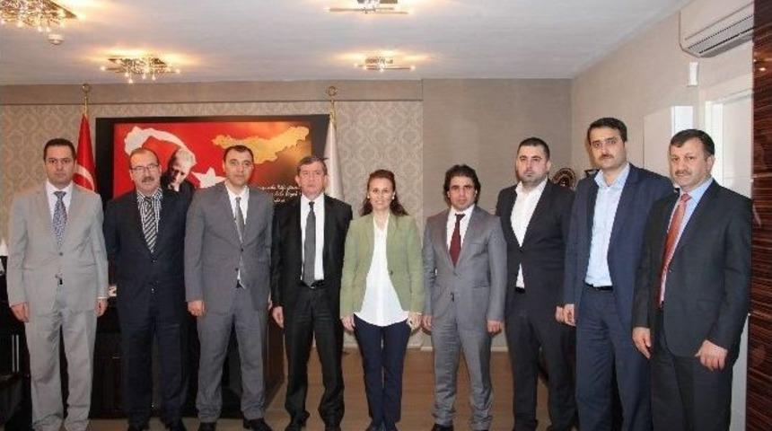 Ak Parti İl Başkanı Haydar Revi&rsquo;nin Ziyaretleri S&uuml;r&uuml;yor