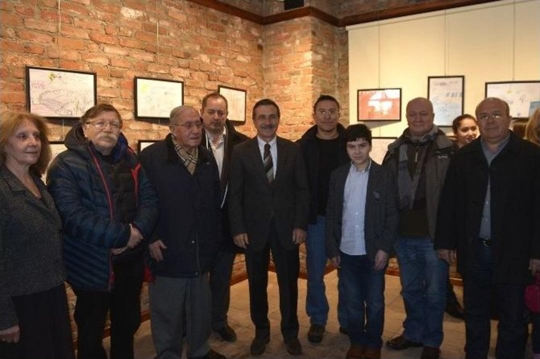 Karikat&uuml;r At&ouml;lyesinde Sertifika Heyecanı