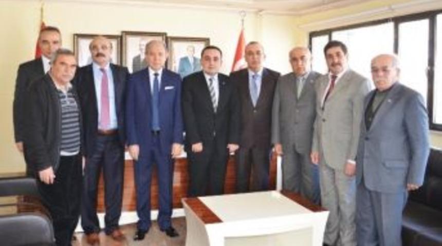 Esnaflardan Mhp&rsquo;ye Taziye Ziyareti