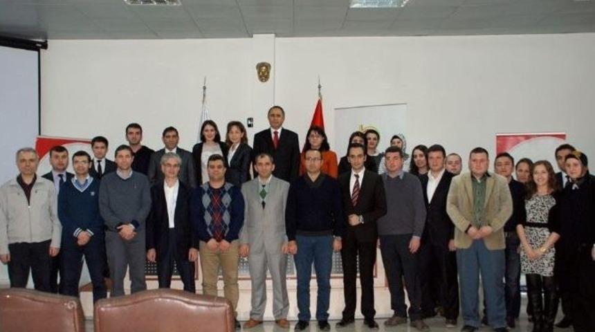 "bilecik Proje Takımı İ&ccedil;in Proje D&ouml;ng&uuml;s&uuml; Y&ouml;netimi" Eğitimi Sertifika T&ouml;reni