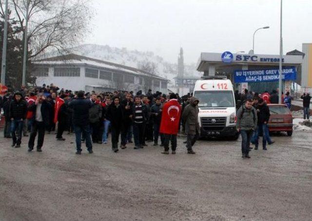 Kastamonu'da 380 Işçi Iş Bıraktı