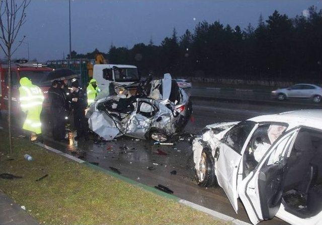 Bursa’da Trafik Kazası: 1 Ölü, 3 Yaralı