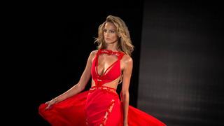 Victoria's Secret  modeli İstanbul'da 