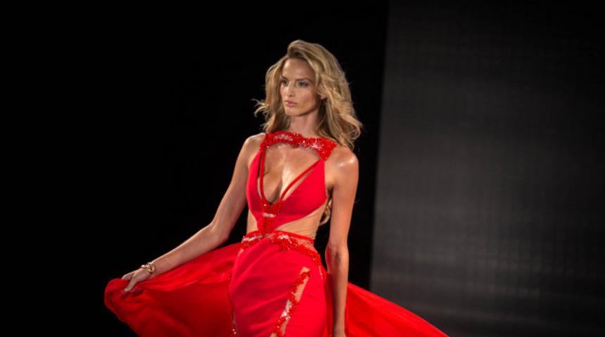 Victoria's Secret  modeli İstanbul'da 