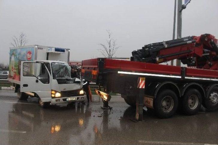 Bursa’da Trafik Kazası: 1 Yaralı G2