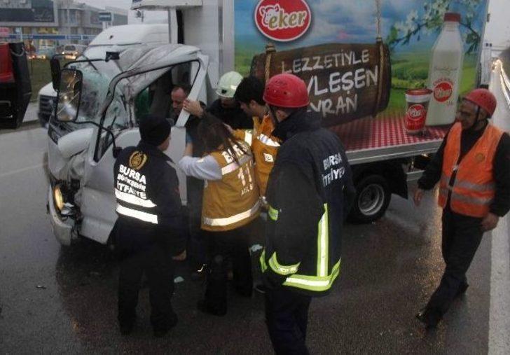 Bursa’da Trafik Kazası: 1 Yaralı G5