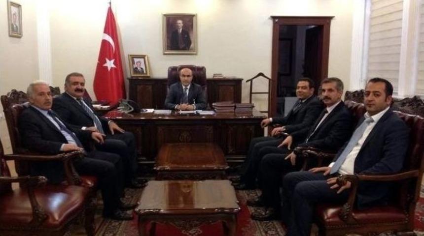 Tarım Kredi Kooperatifinden Vali Ve Başkan&rsquo;a Ziyaret