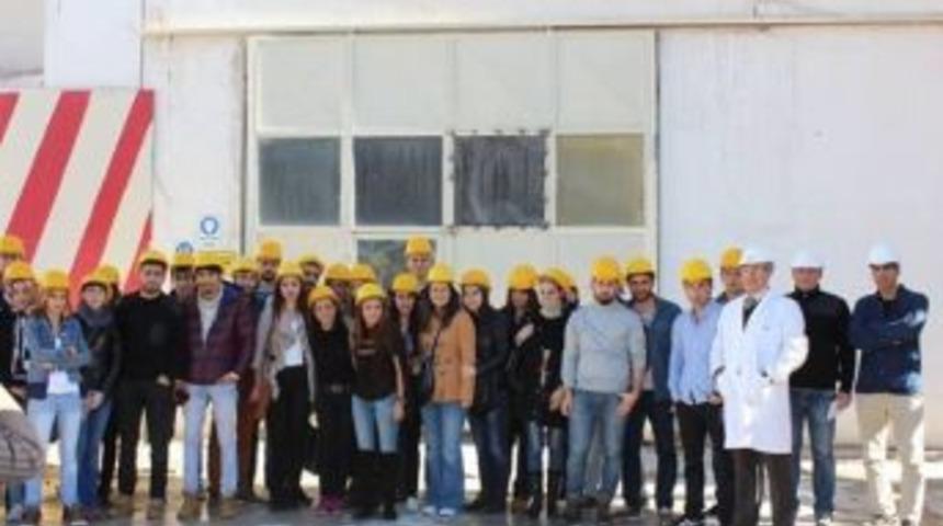 Manavgat Myo &Ouml;ğrencileri Antalya Osb&rsquo;ye Teknik Gezi