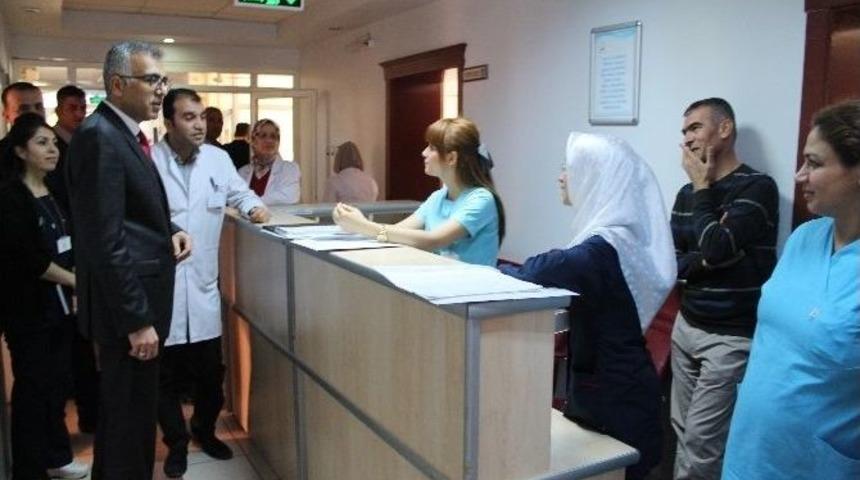 Genel Sekreterimizden Hastanelere Ziyaret