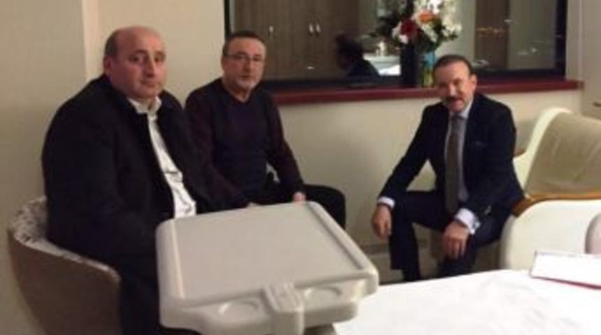 Doğan&rsquo;dan Muhtara Ge&ccedil;miş Olsun Ziyareti