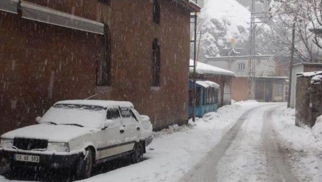 Bitlis'te Kar Yağışı Etkili Oluyor