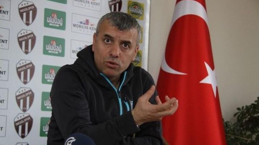 İneg&ouml;lspor Teknik Direkt&ouml;r&uuml; Şaban Yıldırım: