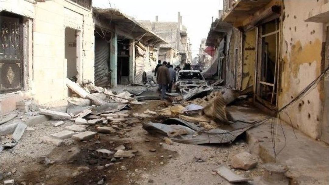 Kobani Kenti Harabeye D&ouml;nd&uuml;