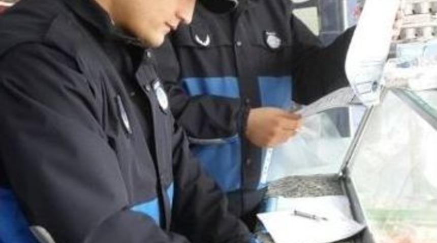 Edremit Zabıtadan Ruhsat Denetimi