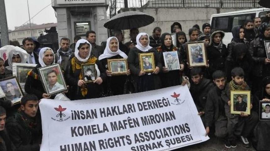 Uludere Olayı, Şırnak Valiliği Önünde Protesto Edildi