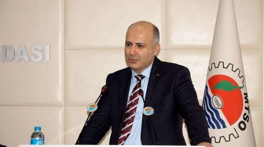 Rekt&ouml;r &Ccedil;amsarı, Mersin İş D&uuml;nyasıyla Buluştu