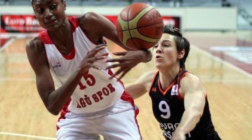 Abdullah G&uuml;l &Uuml;niversitesi Spor - Tango Bourges Basket : 77-73
