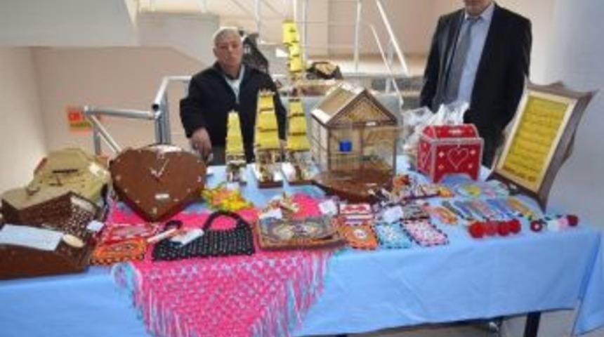 G&uuml;r&uuml;n&rsquo;de Cezaevi Mahkumları Sergi A&ccedil;tı