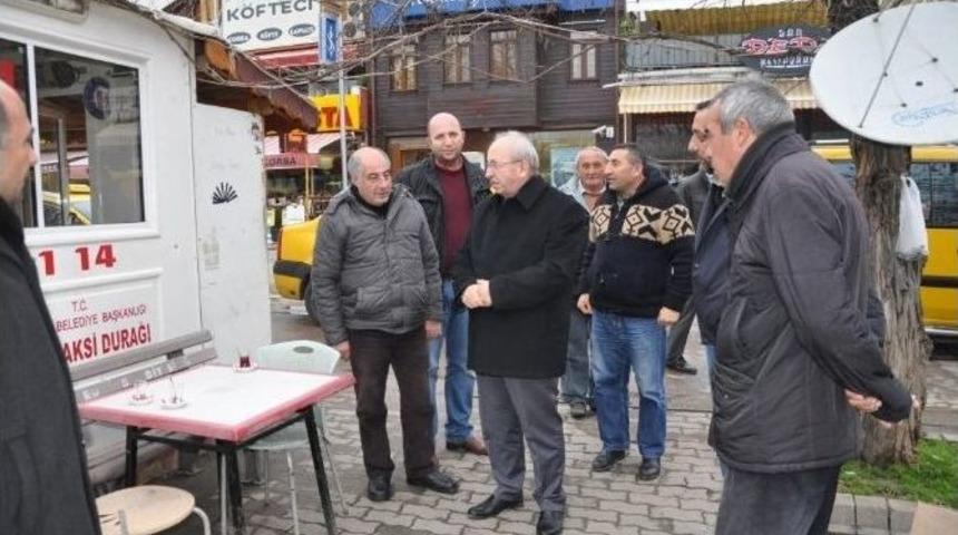 Tekirdağ B&uuml;y&uuml;kşehir Belediye Başkanı Kadir Albayrak, Altınova Mahallesinde İncelemelerde Bulundu