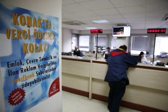 Konak’ta Vergi Ödemede Büyük Kolaylık