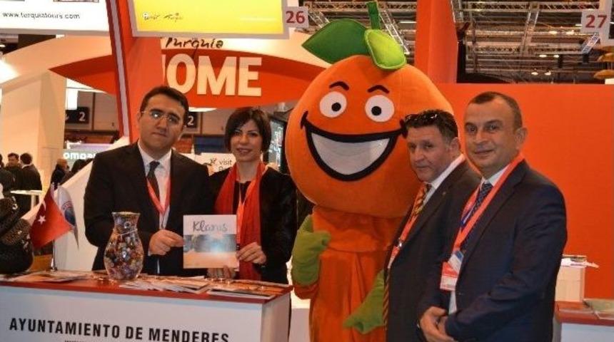 İspanya&rsquo;daki Fıtur Fuarında Menderes&rsquo;e Yoğun İlgi