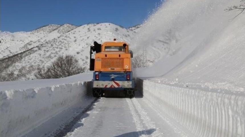 Tunceli&rsquo;de 149 K&ouml;y Yolu Ulaşıma Kapandı