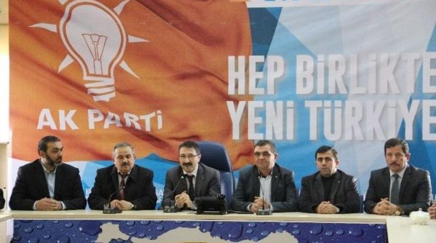 &Ccedil;orum Ziraat Odası&rsquo;ndan Ak Parti&rsquo;ye Ziyaret