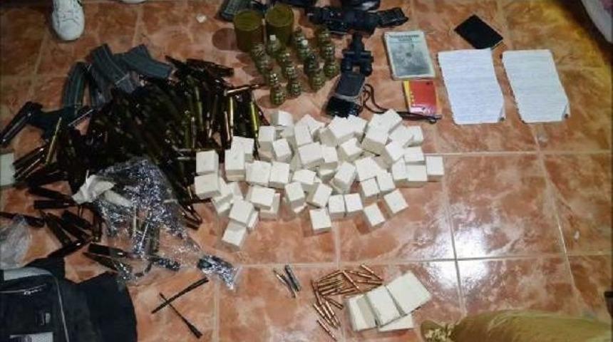 Ceylanpınar'da Ele Ge&ccedil;irilen Silah Ve M&uuml;himmata 3 Tutuklama