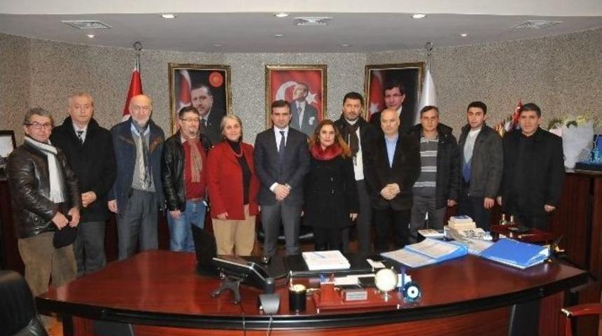 Başkan C&uuml;neyt Yemenici Gazetecilerle Bir Araya Geldi