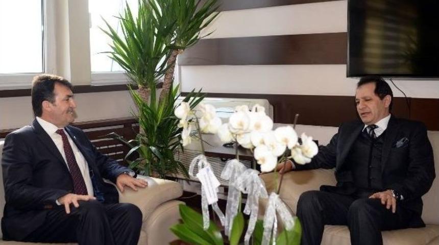 D&uuml;ndar&rsquo;dan Selami Yıldız&rsquo;a Hayırlı Olsun Ziyareti