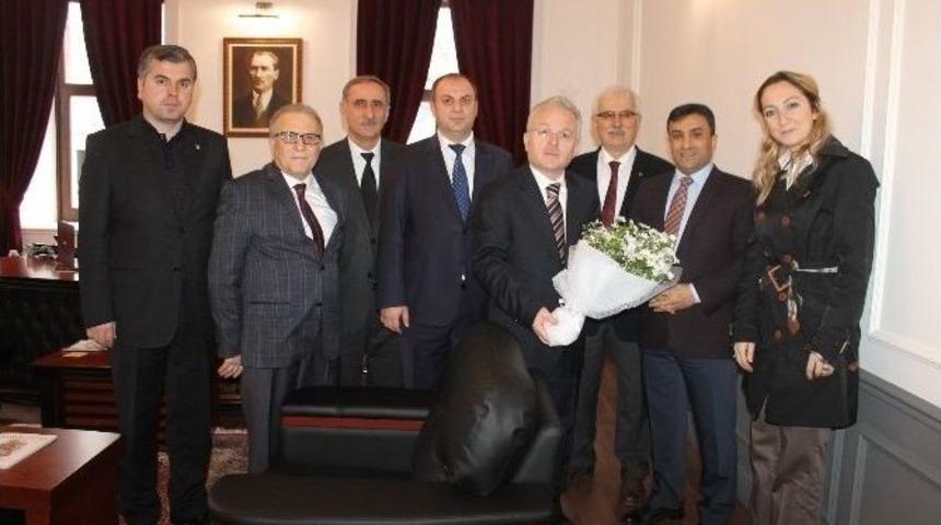 Başkan Altunbaş&rsquo;tan Ortahisar Kaymakamı&rsquo;na "hayırlı Olsun" Ziyareti