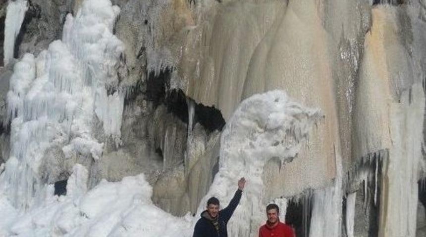 Bitlis&rsquo;in Sembol&uuml; Haline Gelen Deliklitaş Travertenleri Aratmıyor