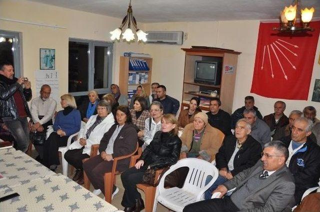 Didim Belediye Başkanı Atabay Akbük’te Partililerle Buluştu