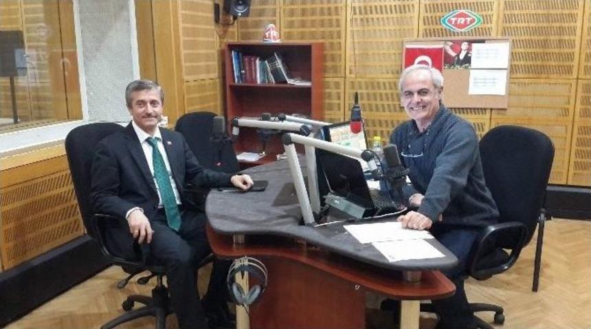 Başkan Tahmazoğlu Canlı Yayında Projeleri Anlattı