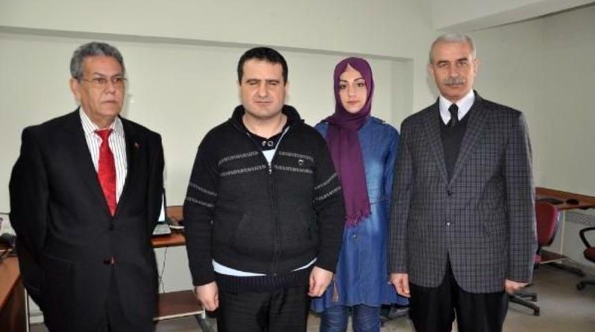 Sorgunlu G&ouml;rme Engelli Gencin B&uuml;y&uuml;k Azmi