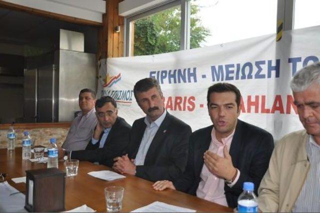 Yunanistan Başbakanı Çipiras Edirne’De Silahlanmaya Karşı Çıkmıştı