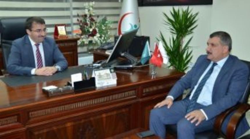 Başkan G&uuml;rkan, Ataseven&rsquo;i Ve Kurt&rsquo;u Ziyaret Etti