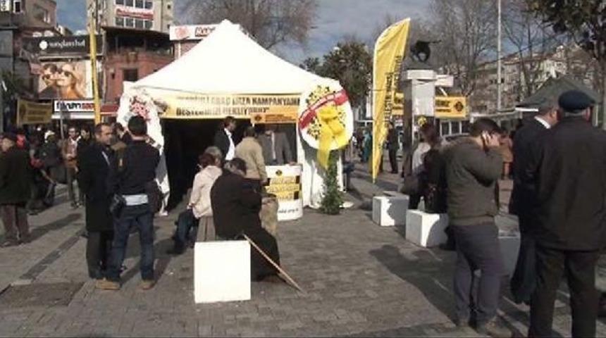 Taksicilerden "kabinli Ara&ccedil;" Kampanyası