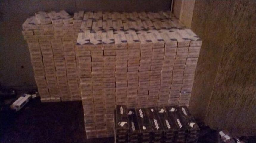 Sakarya&rsquo;da 36 Bin 830 Paket Ka&ccedil;ak Sigara Ele Ge&ccedil;irildi