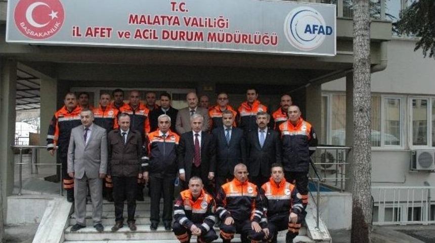 Malatya Afad&rsquo;a Yeni Kurtarma Aracı Geldi