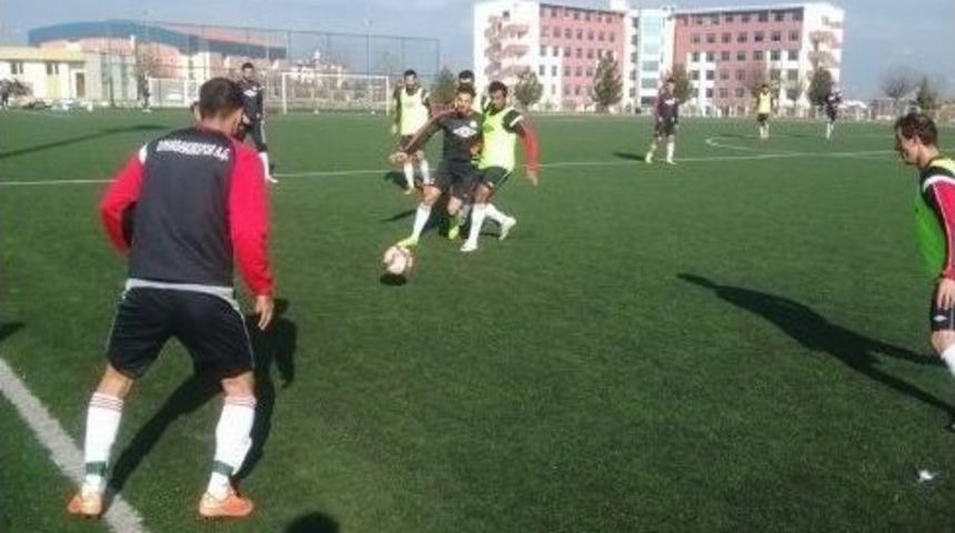 Diyarbakırspor, Sentetik Sahada &Ccedil;alıştı