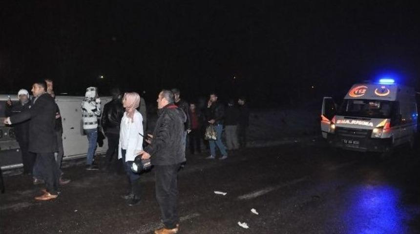 Bing&ouml;l&rsquo;de Kaza: 48 Yaralı