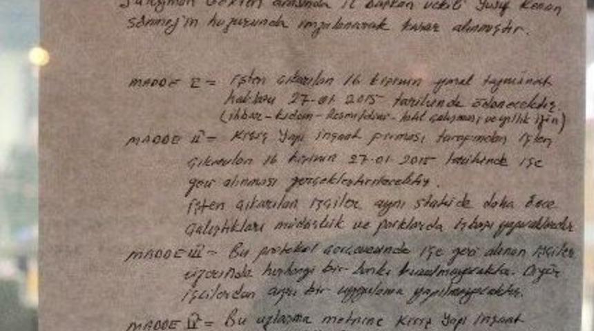 Sarıyer Belediyesi İş&ccedil;ileri Chp İl Başkanlığı&rsquo;nı Bastı